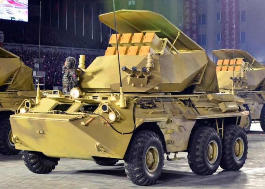 Bulsae-4 (M-2018) North Korean 6x6 Anti-Tank Missle System (A)